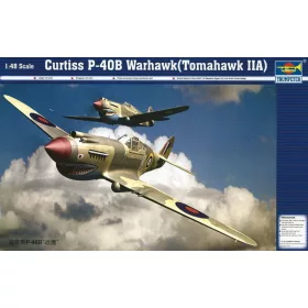   Trumpeter Curtiss P-40 B Warhawk – 1:48 repülőgép makett