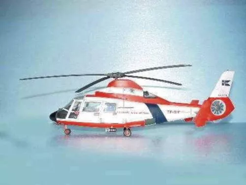 Trumpeter Eurocopter SA 365 N Dauphin 2 – 1:48 helikopter makett