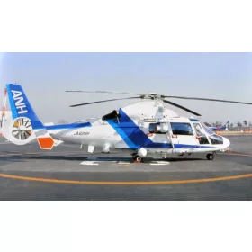 Trumpeter japán AS365N2 Dauphin – 1:48 helikopter makett