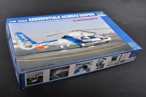 Trumpeter japán AS365N2 Dauphin – 1:48 helikopter makett