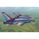 Trumpeter F-100D Thunderbirds festéssel – 1:48 repülőgép makett