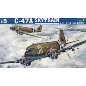 Trumpeter C-47A Skytrain – 1:48 repülőgép makett