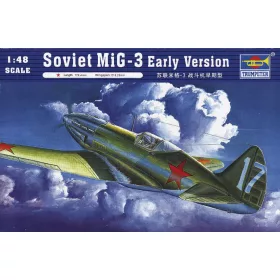   Trumpeter szovjet MiG-3 korai változat – 1:48 repülőgép makett