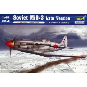   Trumpeter szovjet MiG-3 késői változat – 1:48 repülőgép makett