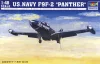 Trumpeter F9F-2 Panther – amerikai haditengerészeti változat – 1:48 repülőgép makett