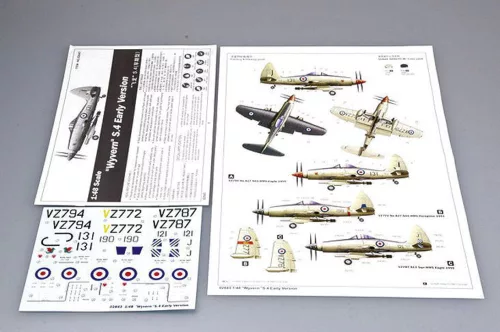Trumpeter Wyvern S.4 korai változat – 1:48 repülőgép makett