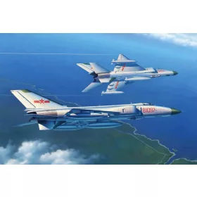   Trumpeter PLA J-8IIB vadászrepülőgép – 1:48 repülőgép makett