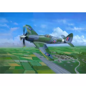   Trumpeter Supermarine Spiteful F. MK.14 vadászrepülőgép – 1:48 repülőgép makett