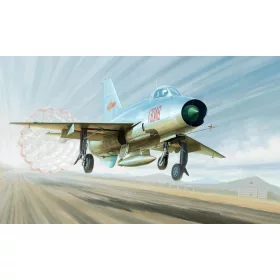   Trumpeter J-7A vadászrepülőgép – 1:48 repülőgép makett