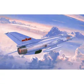   Trumpeter J-7B vadászrepülőgép – 1:48 repülőgép makett