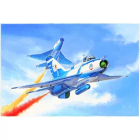   Trumpeter J-7GB vadászrepülőgép – 1:48 repülőgép makett