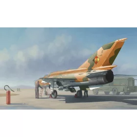  Trumpeter MiG-21MF vadászrepülőgép – 1:48 repülőgép makett