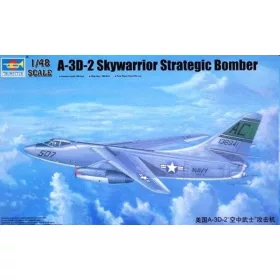   Trumpeter A-3D-2 Skywarrior stratégiai bombázó – 1:48 repülőgép makett