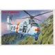 Trumpeter CH-34 amerikai hadsereg kutató-mentő változat – újrakiadás – 1:48 helikopter makett