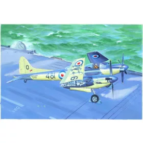   Trumpeter De Havilland Sea Hornet Nf.21 – 1:48 repülőgép makett