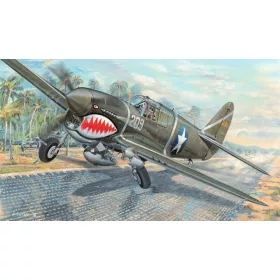 Trumpeter P-40F War Hawk – 1:32 repülőgép makett