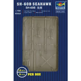 Trumpeter SH-60B Seahawk 6 db – 1:700 helikopter makett
