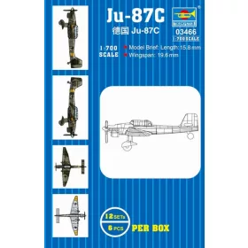 Trumpeter Ju-87 – 1:700 repülőgép makett