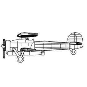 Trumpeter Fairey Swordfish – 1:700 repülőgép makett