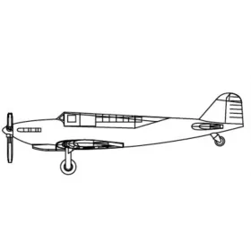 Trumpeter Fulmar MK.1 – 1:700 repülőgép makett