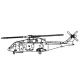 Trumpeter EH-101 Merlin – 1:700 helikopter makett
