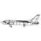 Trumpeter F-8 Crusader – 1:700 repülőgép makett