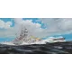 Trumpeter német Gneisenau csatahajó – 1:200 hajómakett