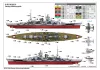 Trumpeter német Scharnhorst csatahajó – 1:200 hajómakett