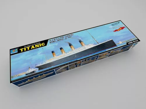 Trumpeter Titanic LED-világítással – 1:200 hajómakett