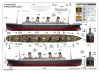 Trumpeter Titanic LED-világítással – 1:200 hajómakett