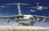 Trumpeter Iljushin Il-76 Candid szállító repülőgép – 1:144 repülőgép makett