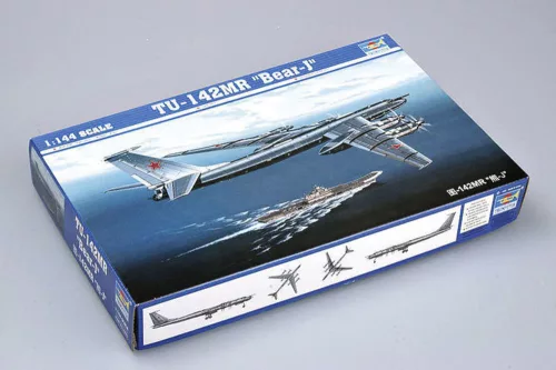 Trumpeter TU142MR Bear-J – 1:144 repülőgép makett