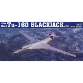   Trumpeter Tupolev Tu-160 BlackJack bombázó – 1:144 repülőgép makett