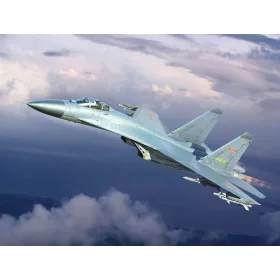   Trumpeter PLAAF J-11B vadászrepülőgép – 1:144 repülőgép makett