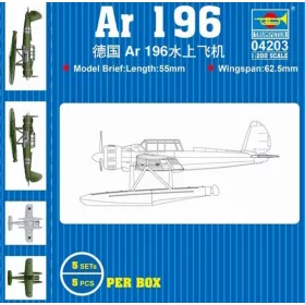 Trumpeter AR196 – 1:200 repülőgép makett