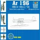 Trumpeter AR196 – 1:200 repülőgép makett