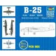 Trumpeter B-25 – 1:200 repülőgép makett