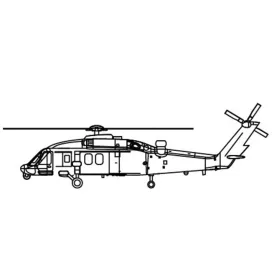 Trumpeter kínai Z-20J – 6 db – 1:200 helikopter makett
