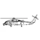 Trumpeter kínai Z-20J – 6 db – 1:200 helikopter makett