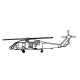 Trumpeter SH-60B Seahawk – 1:200 helikopter makett