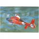 Trumpeter amerikai parti őrség HH-65C Dolphin helikopter – 1:35 helikopter makett