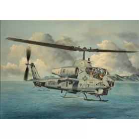   Trumpeter AH-1W Super Cobra (Turned Exhaust) – 1:35 helikopter makett