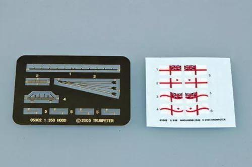 Trumpeter HMS Hood – 1:350 hajómakett