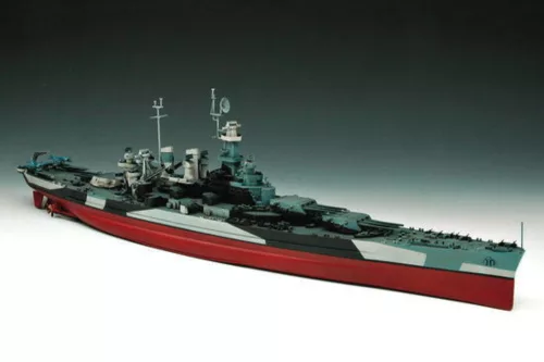 Trumpeter csatahajó USS North Carolina BB-55 – 1:350 hajómakett
