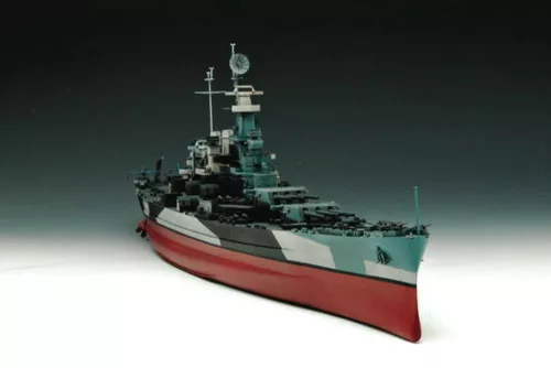 Trumpeter csatahajó USS North Carolina BB-55 – 1:350 hajómakett