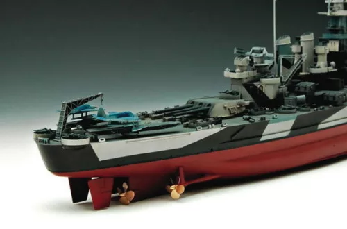 Trumpeter csatahajó USS North Carolina BB-55 – 1:350 hajómakett