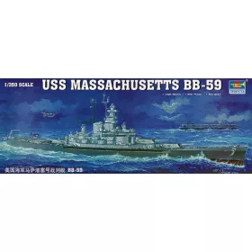 Trumpeter USS Massachusetts BB-59 – 1:350 hajómakett