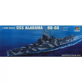 Trumpeter USS Alabama BB-60 – 1:350 hajómakett