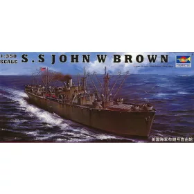 Trumpeter SS John W. Brown – 1:350 hajómakett