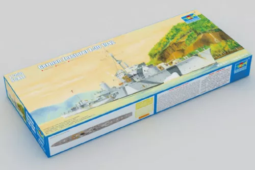 Trumpeter német romboló Z-30,1942 – 1:350 hajómakett